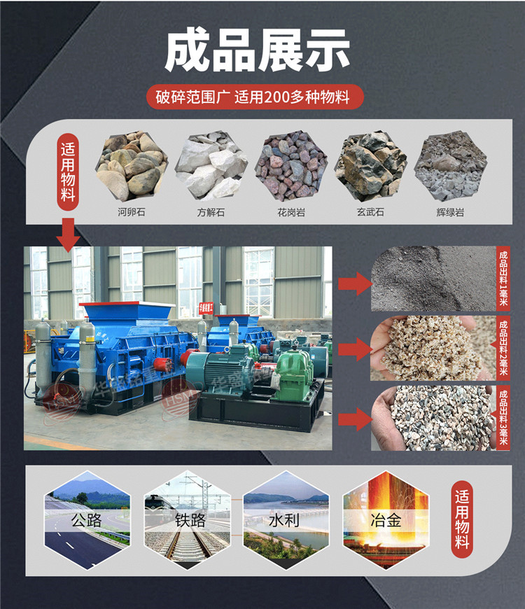 對(duì)輥制砂機(jī)